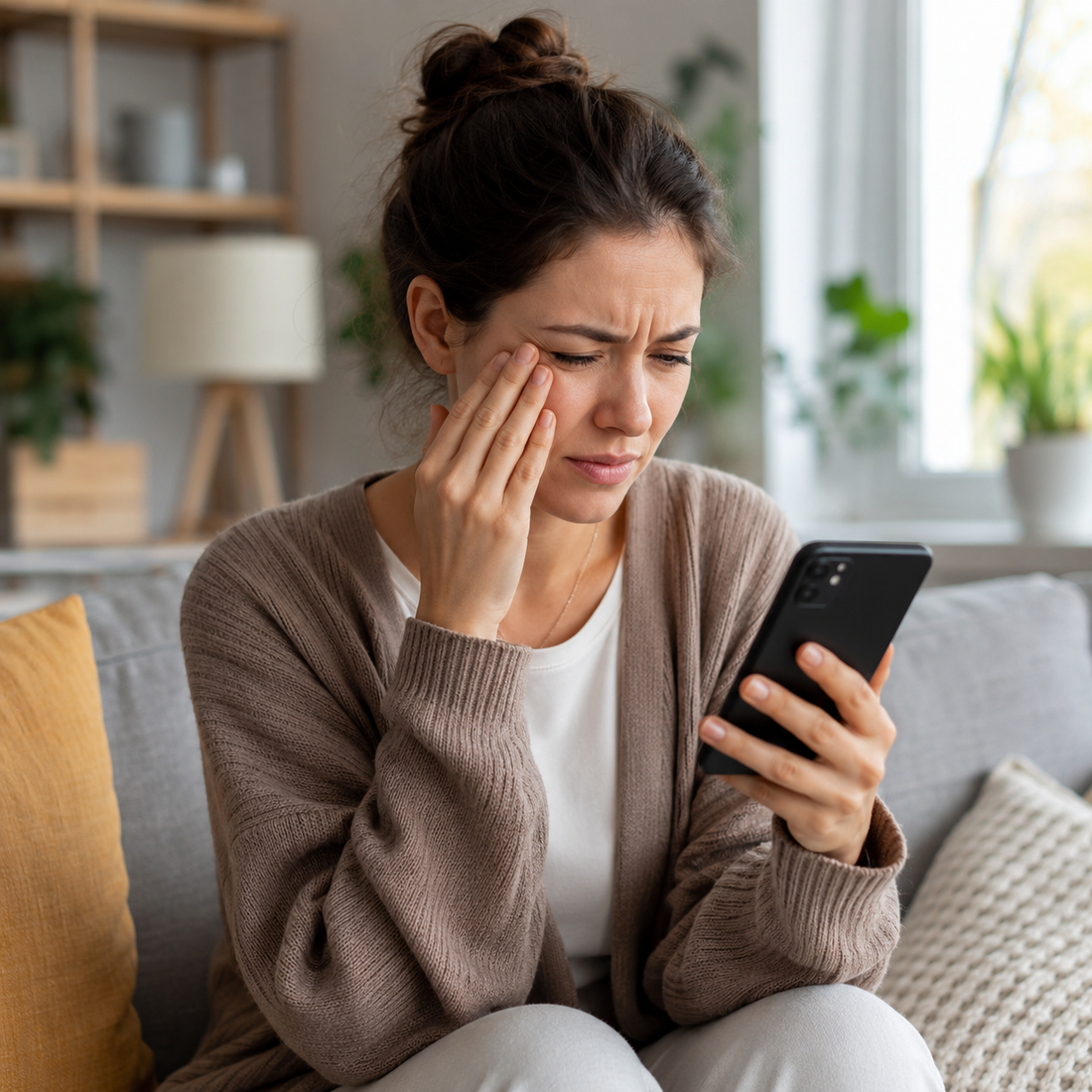 Celular demais pode prejudicar a visão?