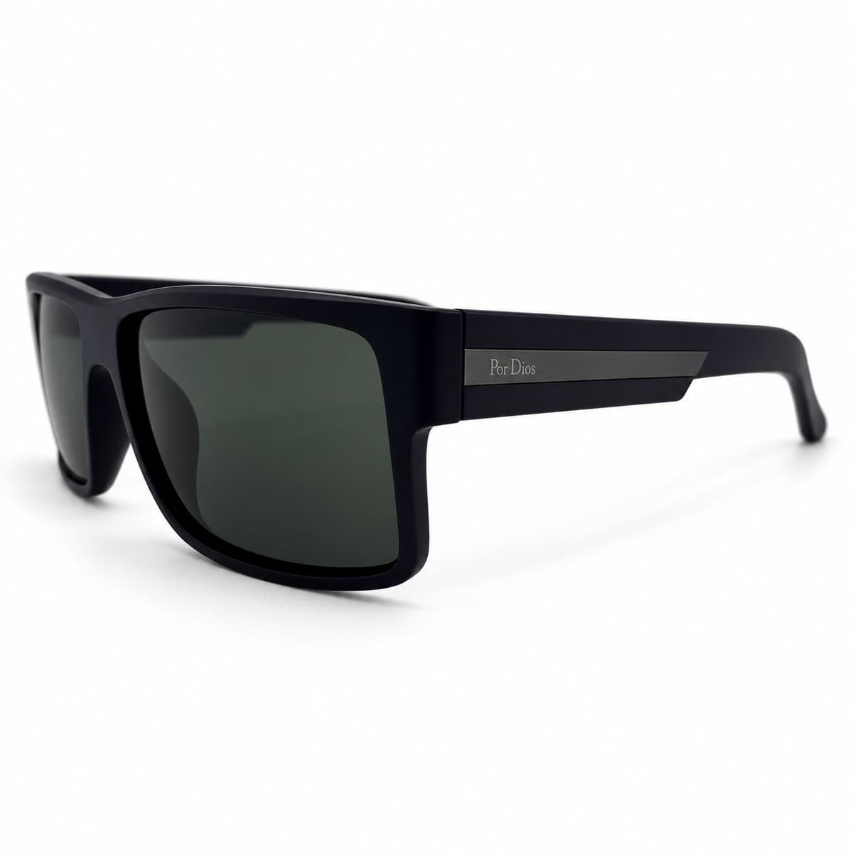 Armação Solar Masculino Por Dios MT3819S C1 Preto Acetato