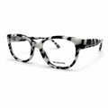Armação RX Balenciaga Feminino BB0214O-003 PRETO BRANCO