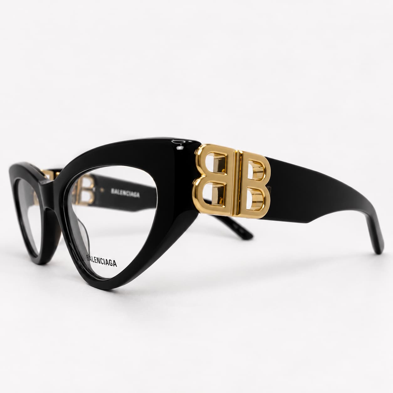 Armação RX Balenciaga Feminino BB0313O-001 Preto