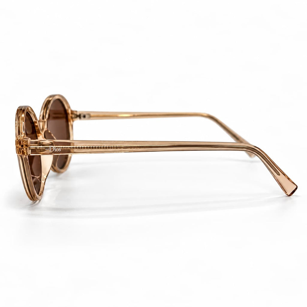 Armação Solar Unisex PD CY010 C4 Acetato Bege Resistente