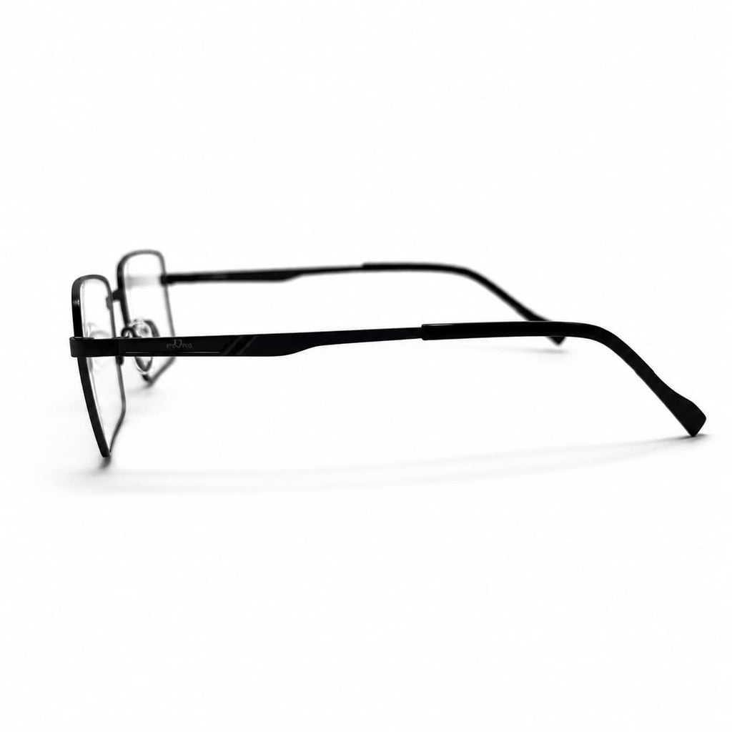 Armação Masculino Óculos PD DH007 C2 Preto Metal