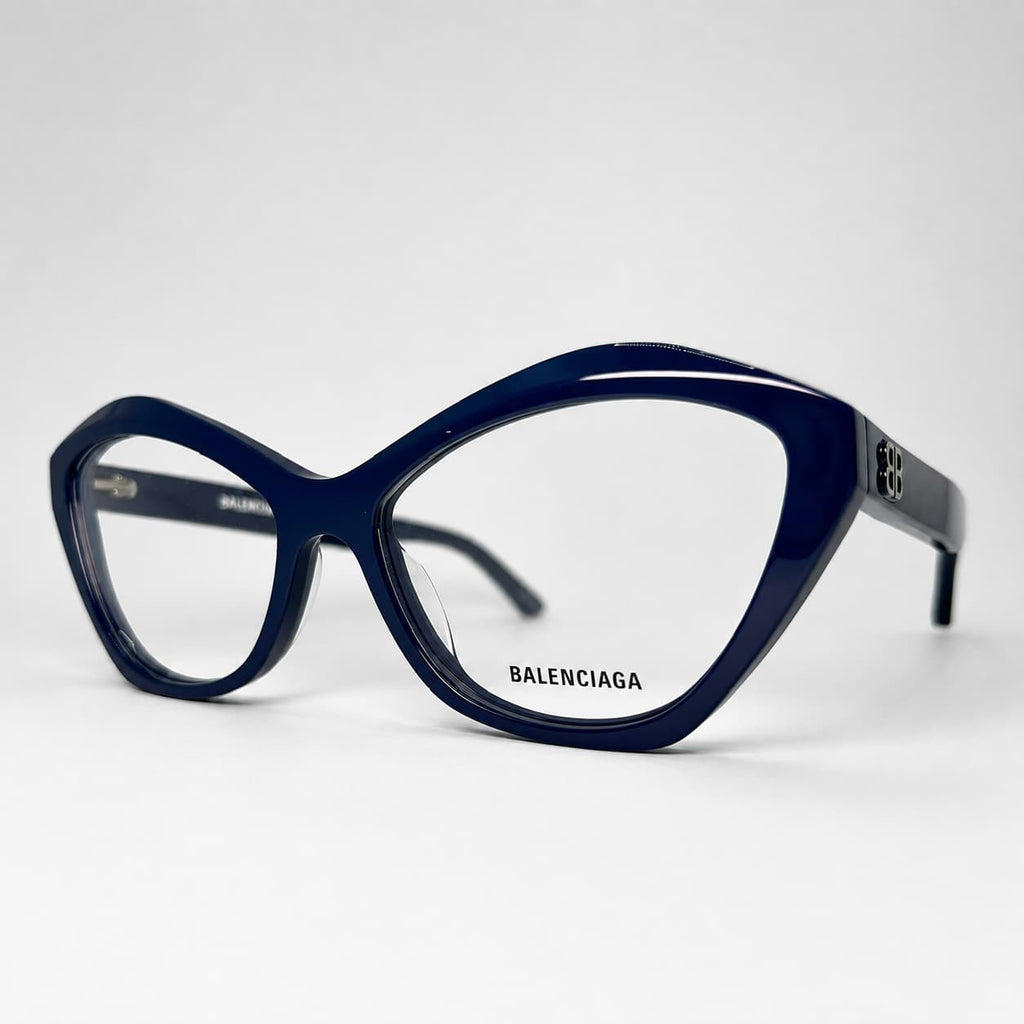 Armação RX Balenciaga Feminino BB0341O-004  Azul Escuro