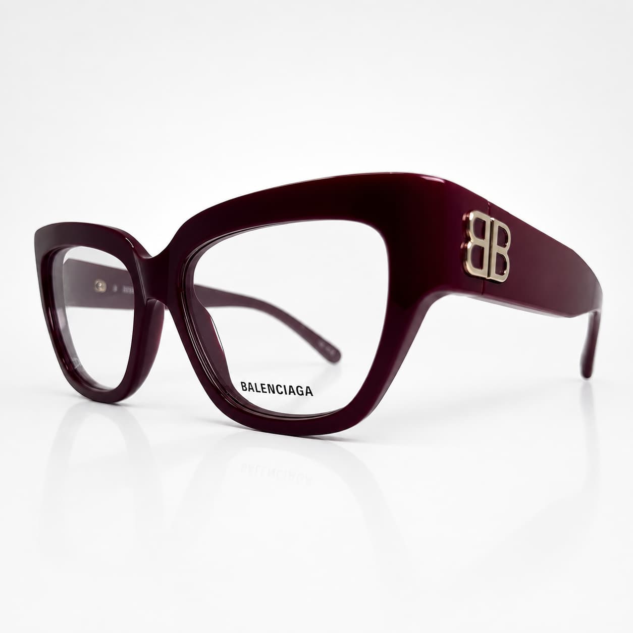 Armação RX Balenciaga Feminino BB0326O-004 Vinho