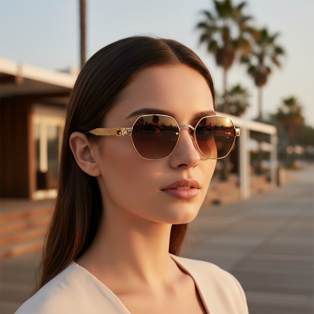 Óculos de Sol Casual Por Dios Modelo HT11888