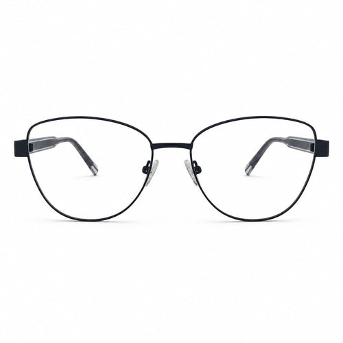 Armação Feminina Por Dios CS1105 53 143 C2 Preto Metal Resistente