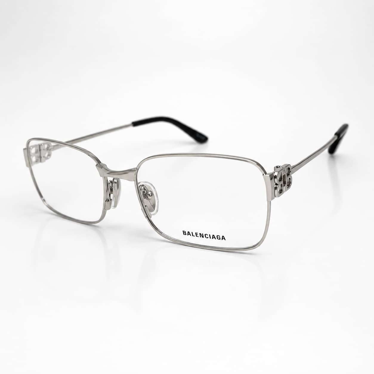 Armação RX Balenciaga Feminino BB0340O-002 Prata