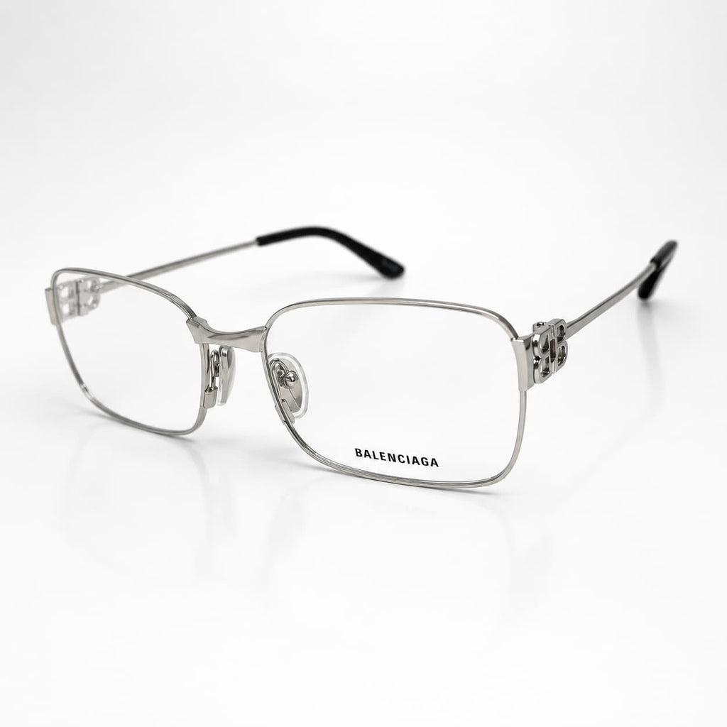 Armação RX Balenciaga Feminino BB0340O-002 Prata