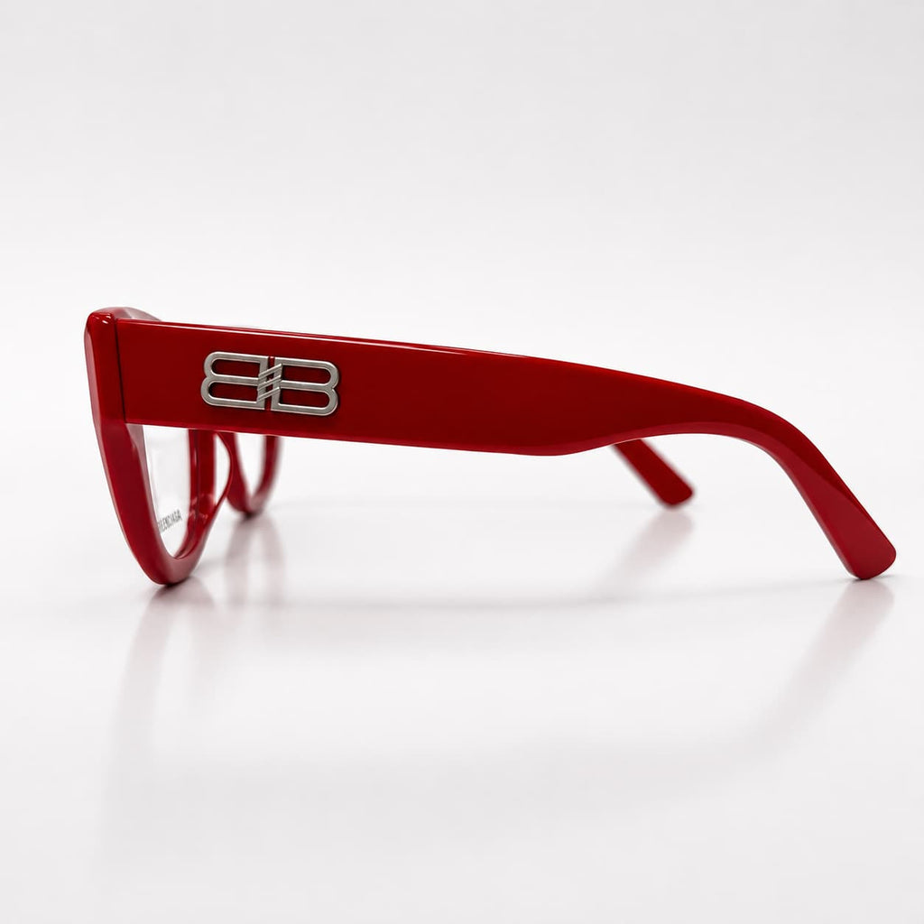 Armação RX Balenciaga Feminino BB0239O-003 Vermelho