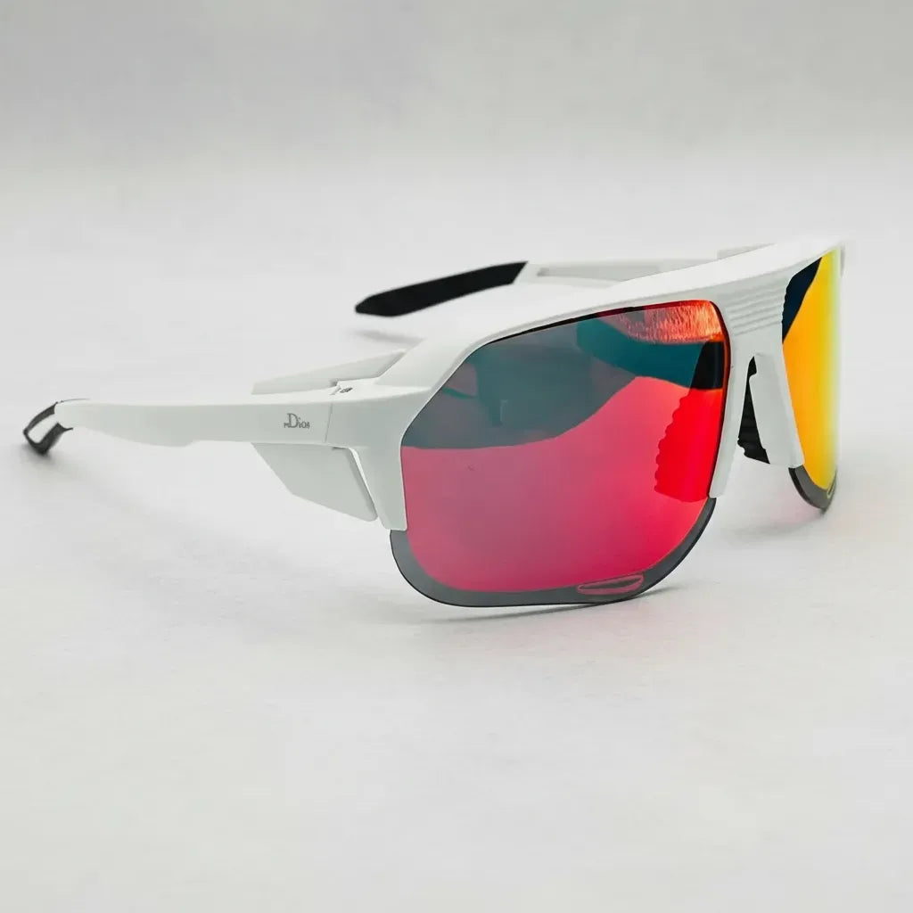 Óculos de Sol Esportivo Por Dios Modelo HP12454 - Laranja - Laranja Espelhado C8
