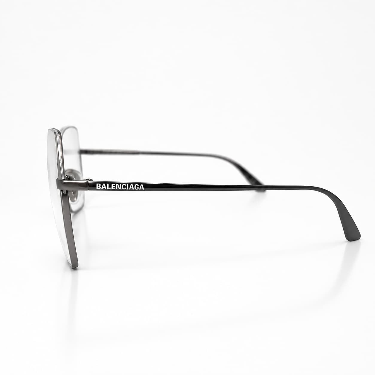 Armação RX Balenciaga Feminino BB0142O-001 Prata