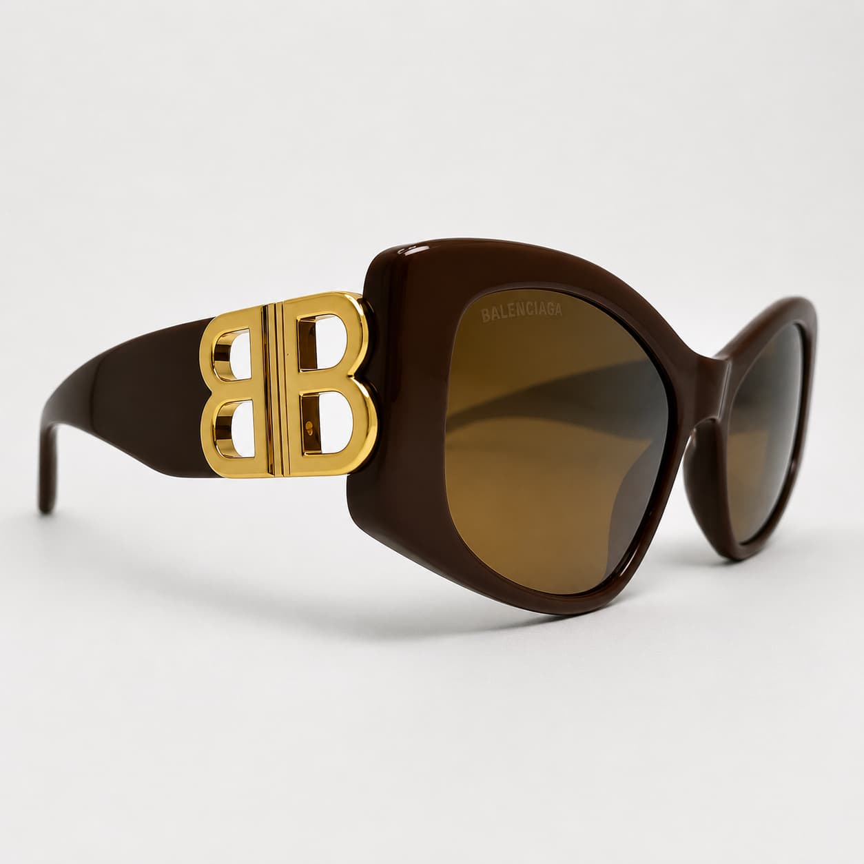 Armação Solar Balenciaga Feminino BB0287S-003 Bege