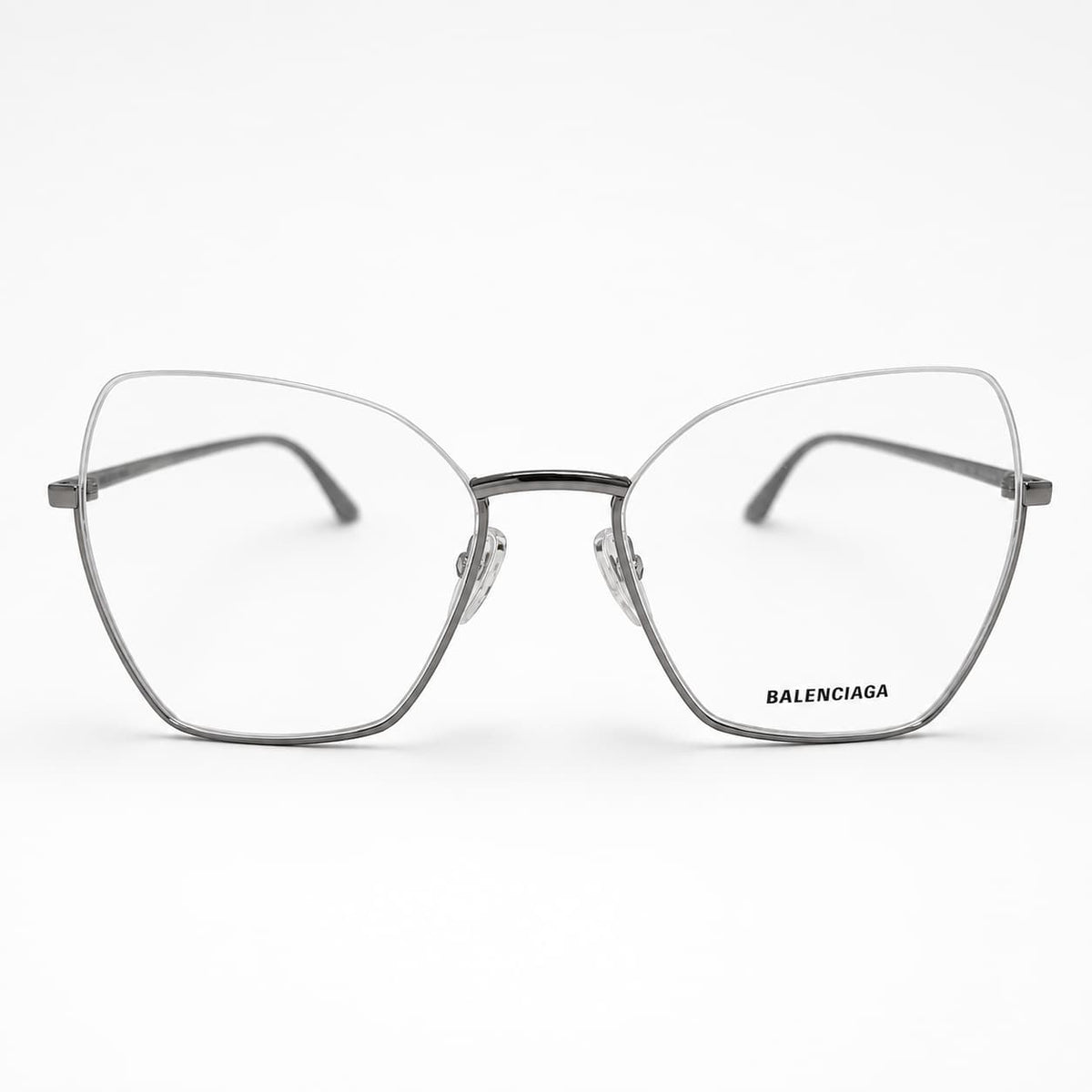 Armação RX Balenciaga Feminino BB0142O-001 Prata