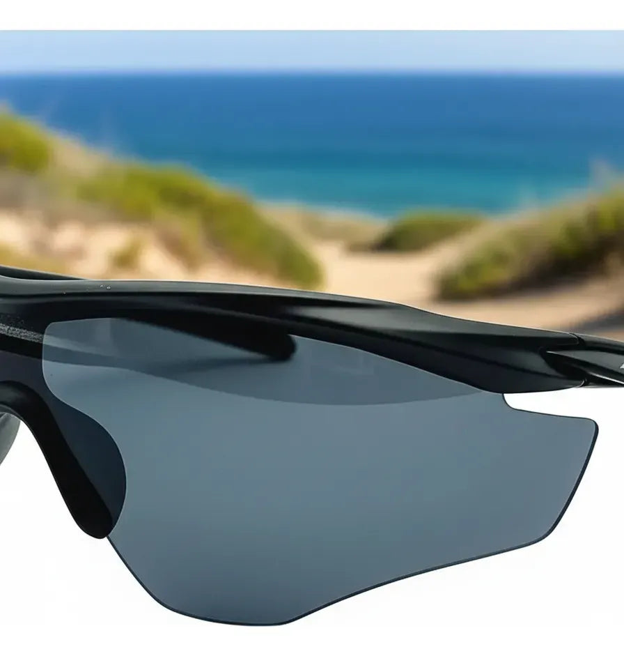 Óculos de Sol Esportivo Por Dios modelo HP 12458 - Preto