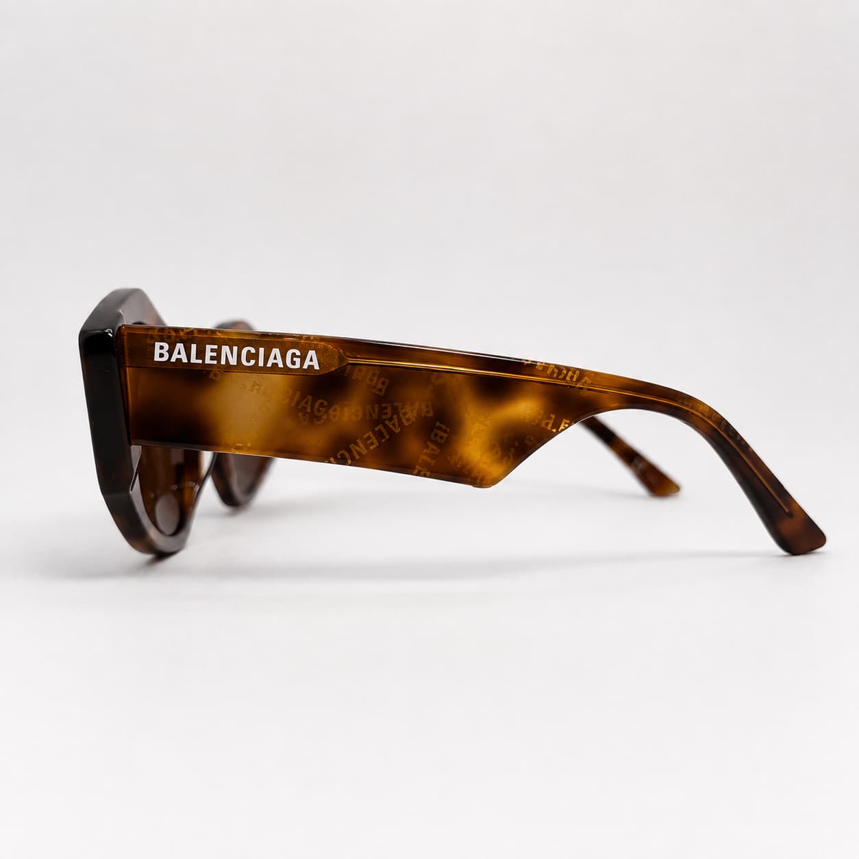 Armação Solar Balenciaga Feminino BB0106S-002 Marrom Animal