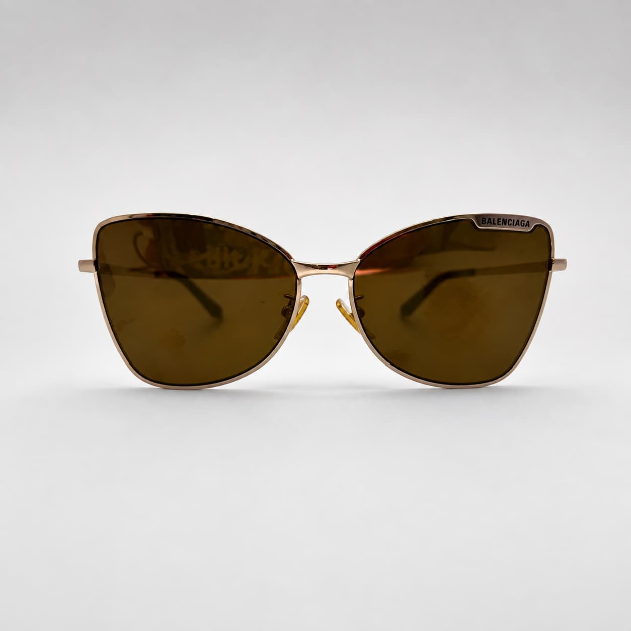 Armação Solar Balenciaga Feminino BB0278S-004 Dourado