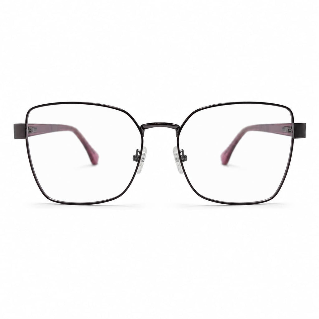 Armação Feminina PD CS1110 C2 Metal Vermelho Resistente