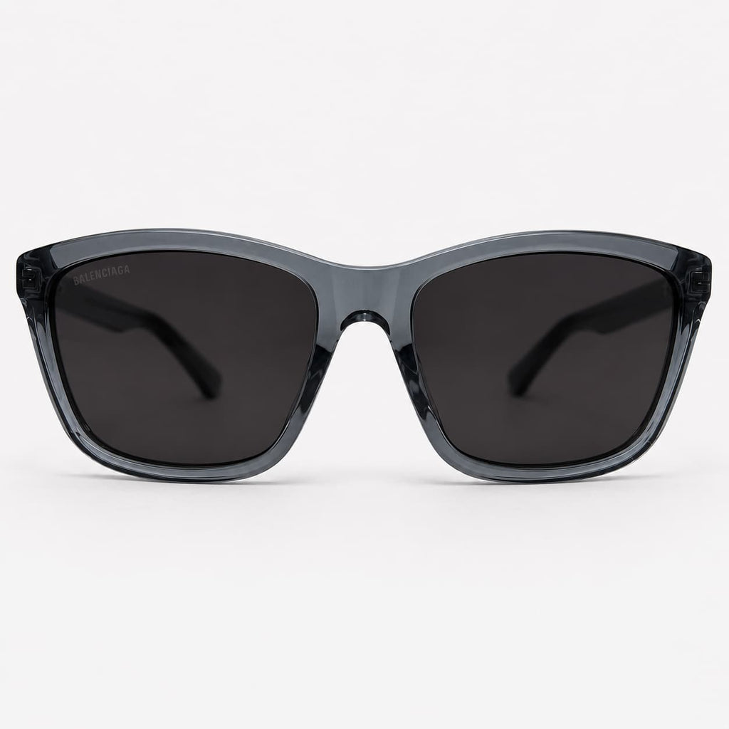 Armação Solar Balenciaga Masculino BB0403SKS-003 Azul Preto