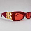 Armação Solar Balenciaga Feminino BB0096S-003 Vermelho