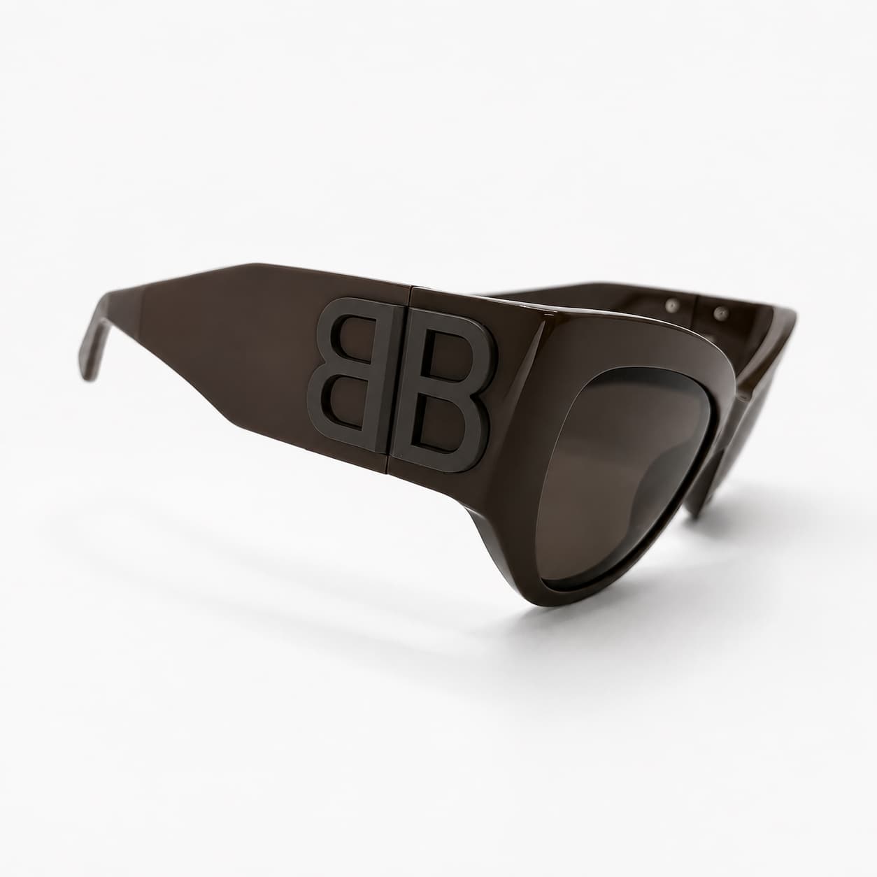 Armação Solar Balenciaga Feminino BB0322S-004 Marrom