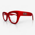 Armação RX Balenciaga Feminino BB0239O-003 Vermelho