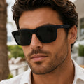 Armação Solar Masculino Por Dios MT5430 C2 Preto Acetato