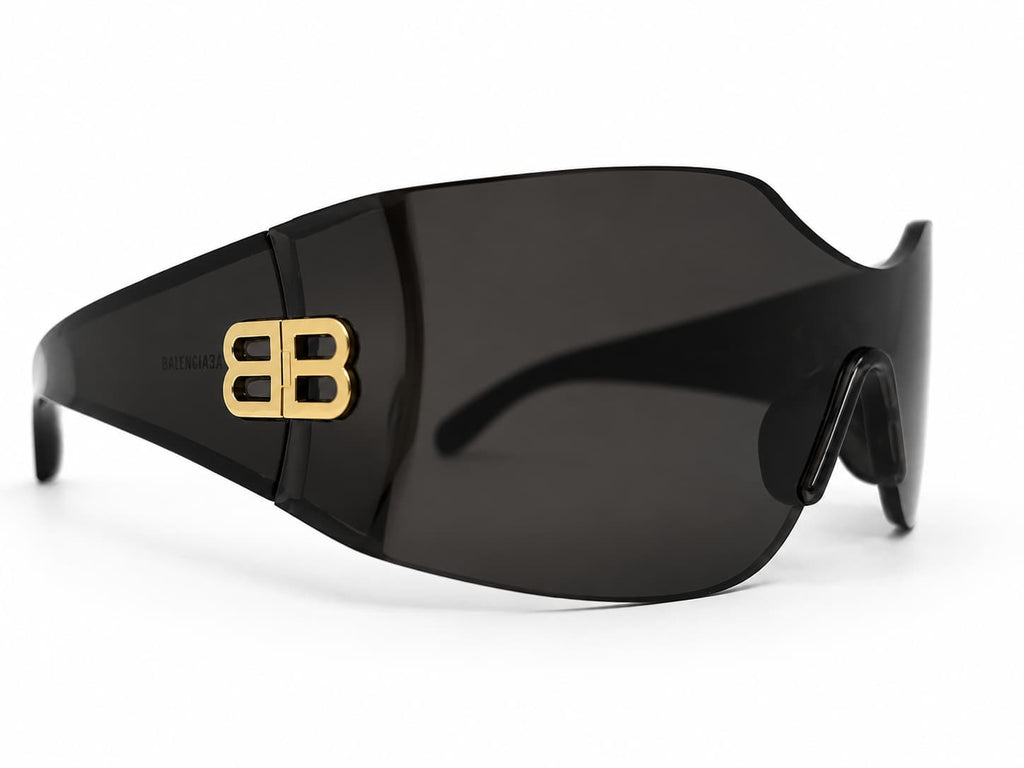 Armação Solar Balenciaga Feminino BB0292S-001 Cinza escuro