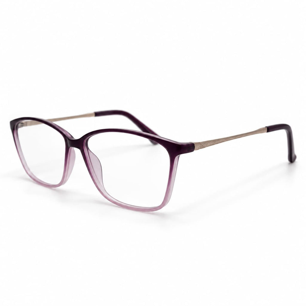 Armação Feminina Óculos PD  DTS312 C4 Roxo Rosa Resistente