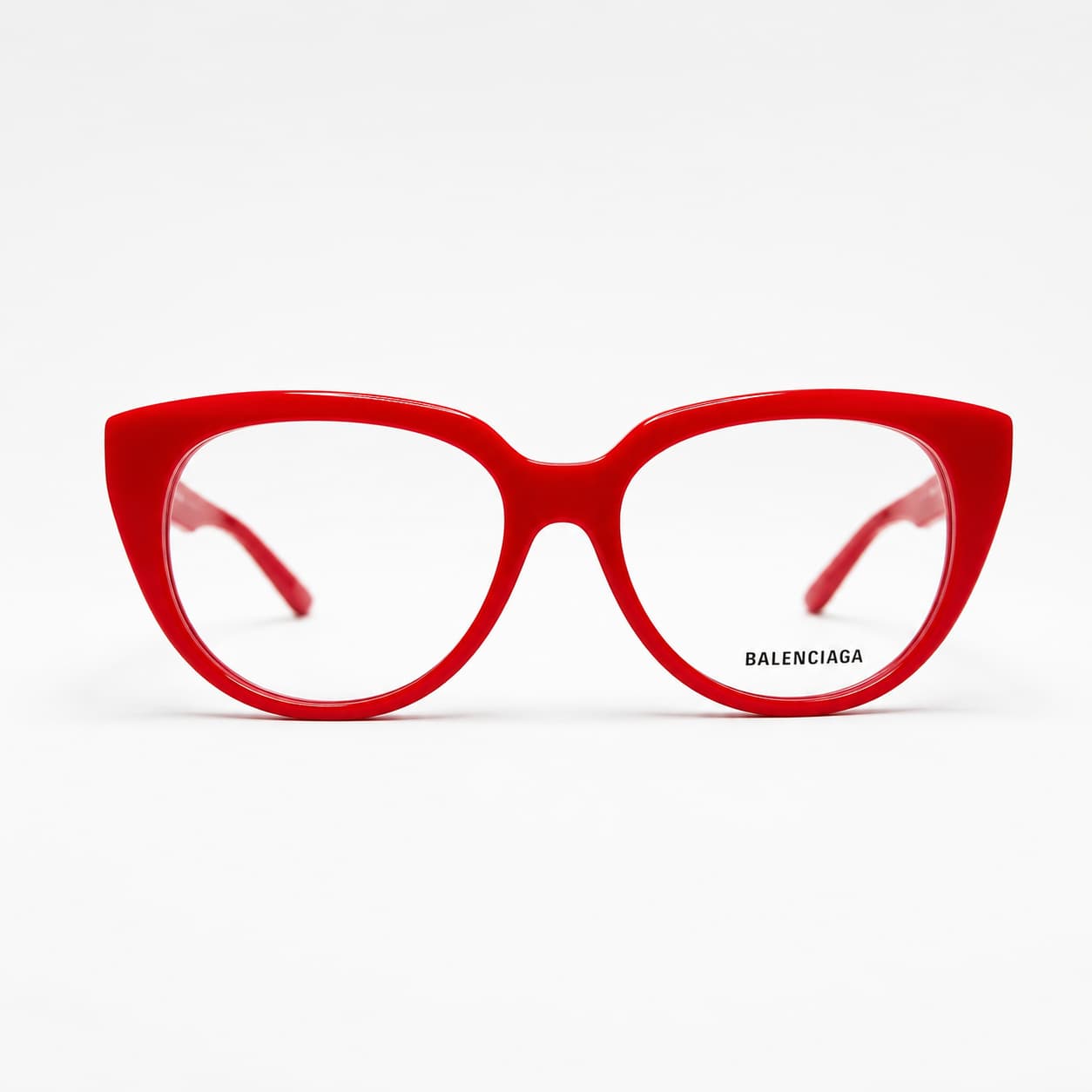 Armação RX Balenciaga Feminino BB0131O-003  Vermelho