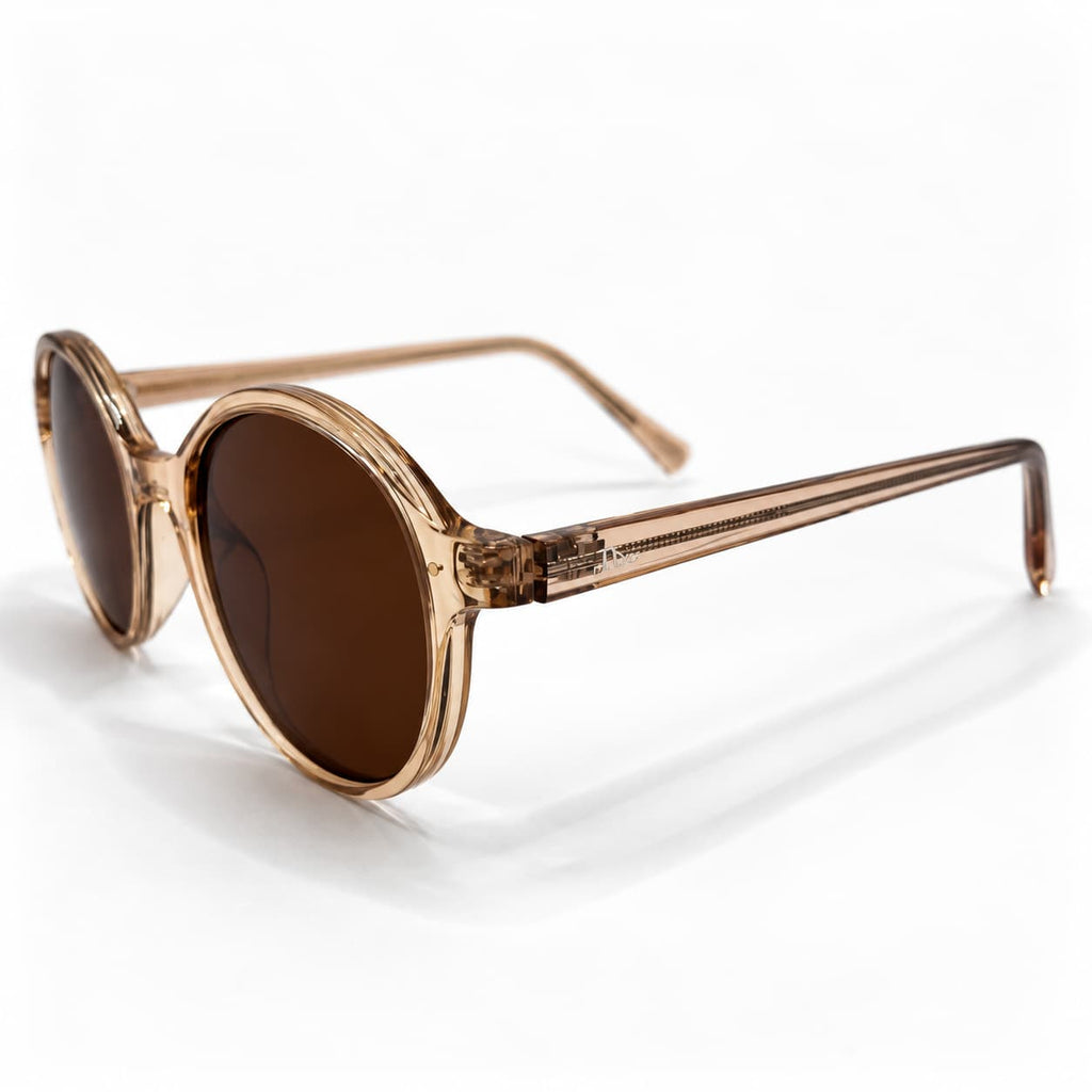 Armação Solar Unisex PD CY010 C4 Acetato Bege Resistente