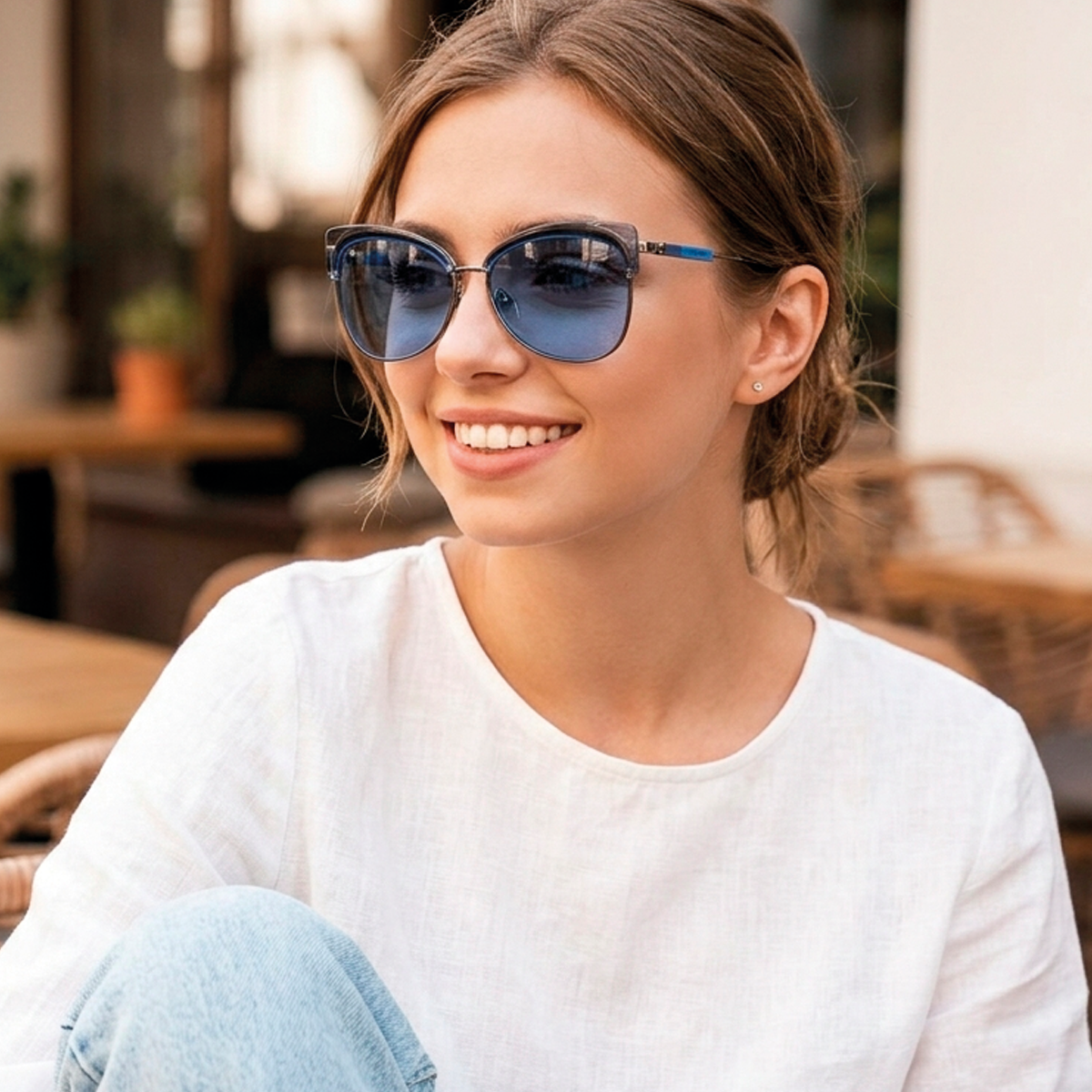 Óculos de Sol Casual Calvin Klein Modelo L6030S