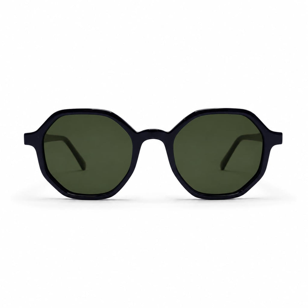 Armação Solar Feminino Por Dios CY011 C1 Preto Acetato