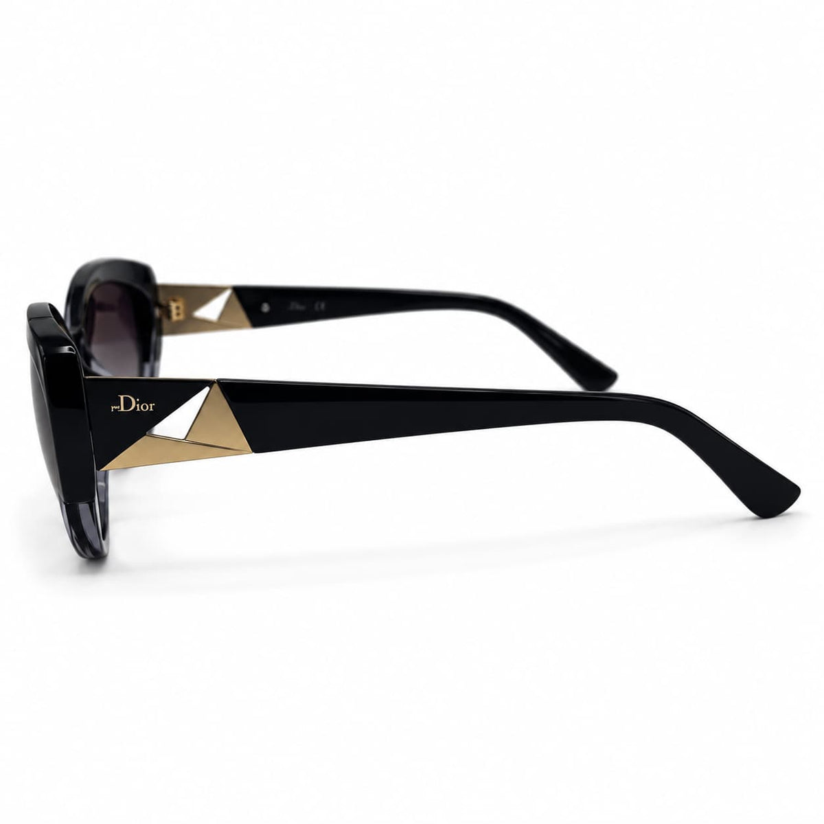 Armação Solar Feminino PD CY005 C3 Preto Azul Acetato