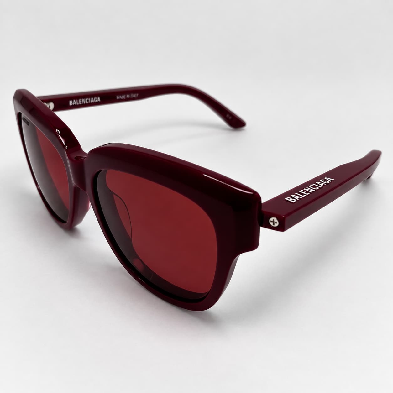 Armação Solar Balenciaga Feminino BB0160S-004 Vinho