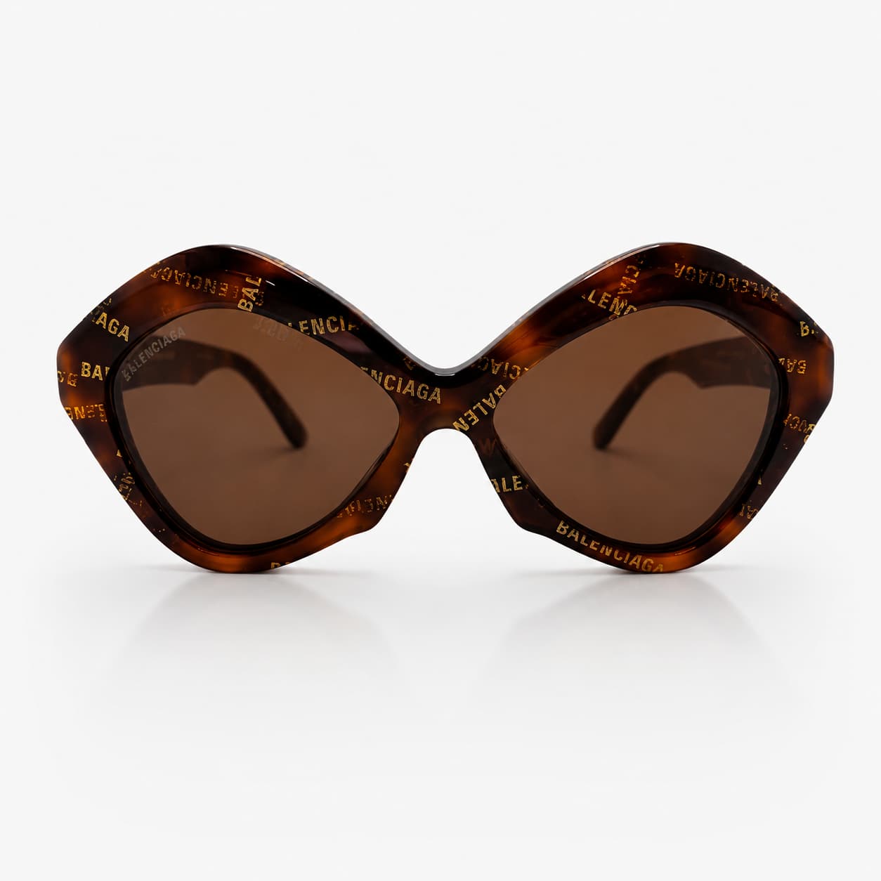 Armação Solar Balenciaga Feminino BB0125S-002 Marrom