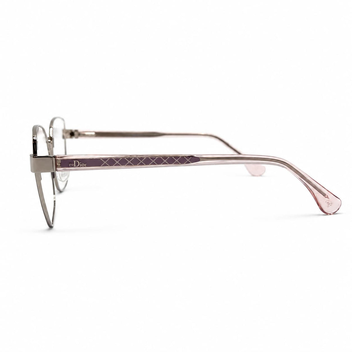 Armação Feminina PD CS1110 C4 Metal Haste Rosa Resistente