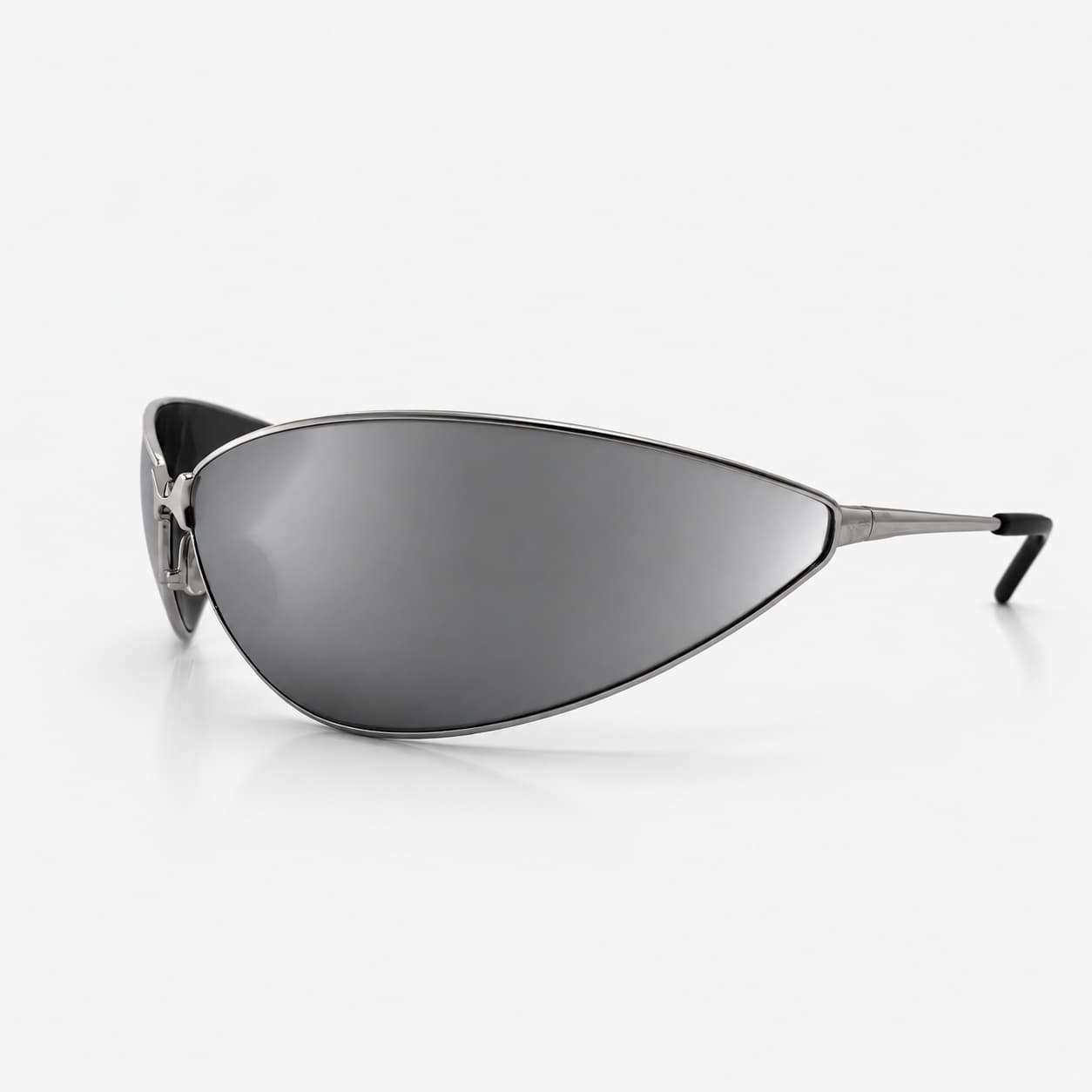 Armação Solar Balenciaga Masculino BB0315S-001 Prata