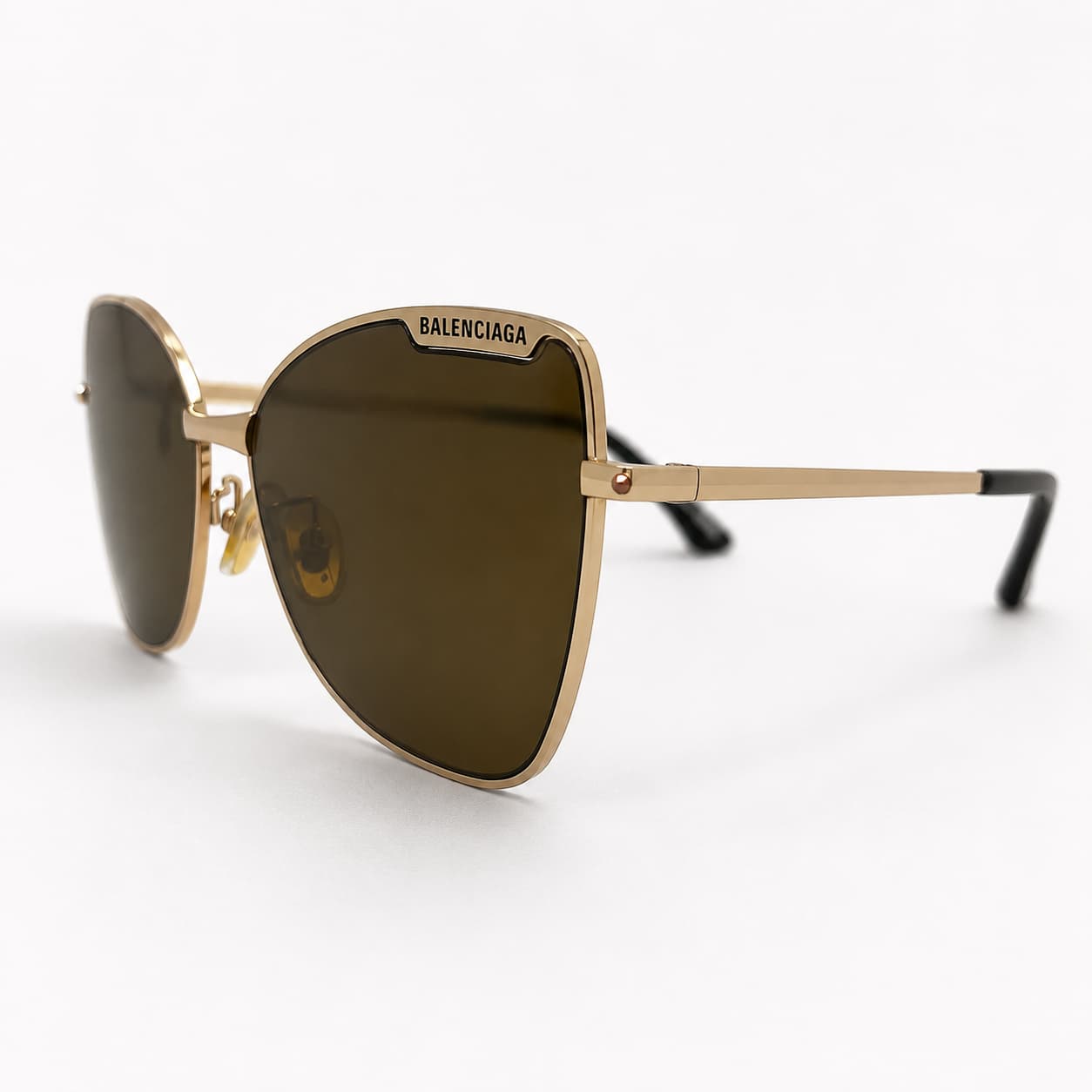 Armação Solar Balenciaga Feminino BB0278S-004 Dourado