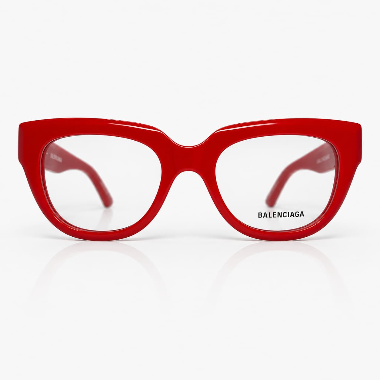 Armação RX Balenciaga Feminino BB0239O-003 Vermelho