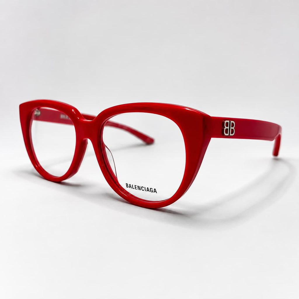 Armação RX Balenciaga Feminino BB0131O-003  Vermelho