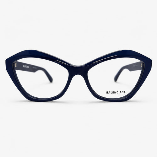 Armação RX Balenciaga Feminino BB0341O-004  Azul Escuro