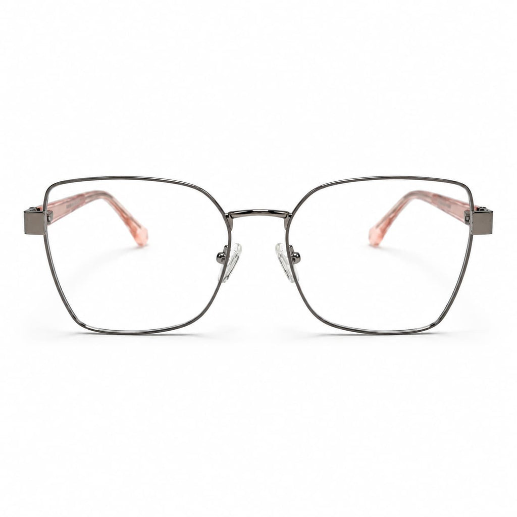 Armação Feminina PD CS1110 C4 Metal Haste Rosa Resistente