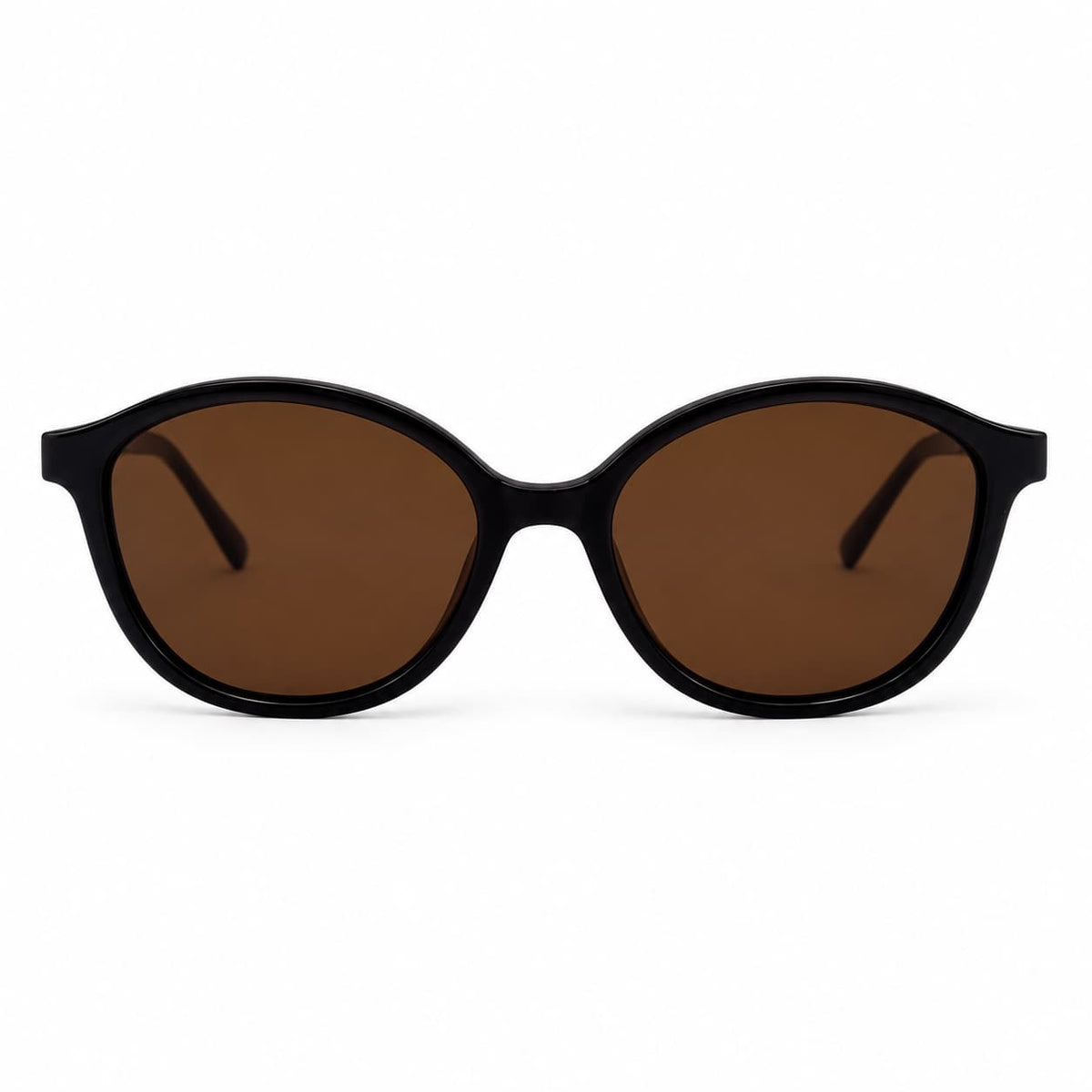 Armação Solar Unisex PD CY013 C2 Acetato Marrom Animal Preto
