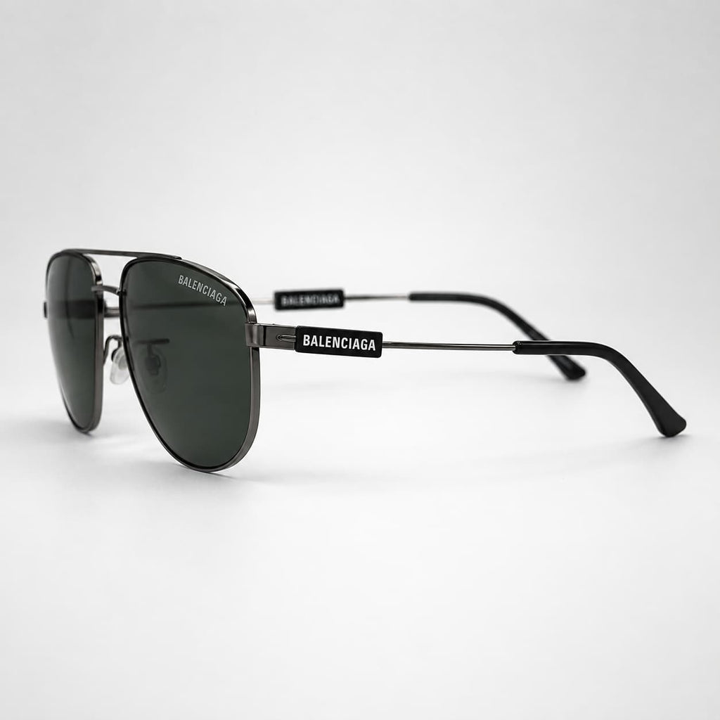 Armação Solar Balenciaga Masculino BB0115S-002 Verde