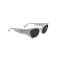 Óculos de Sol Por Dios Casual Modelo HP09814 - Branco - Preto